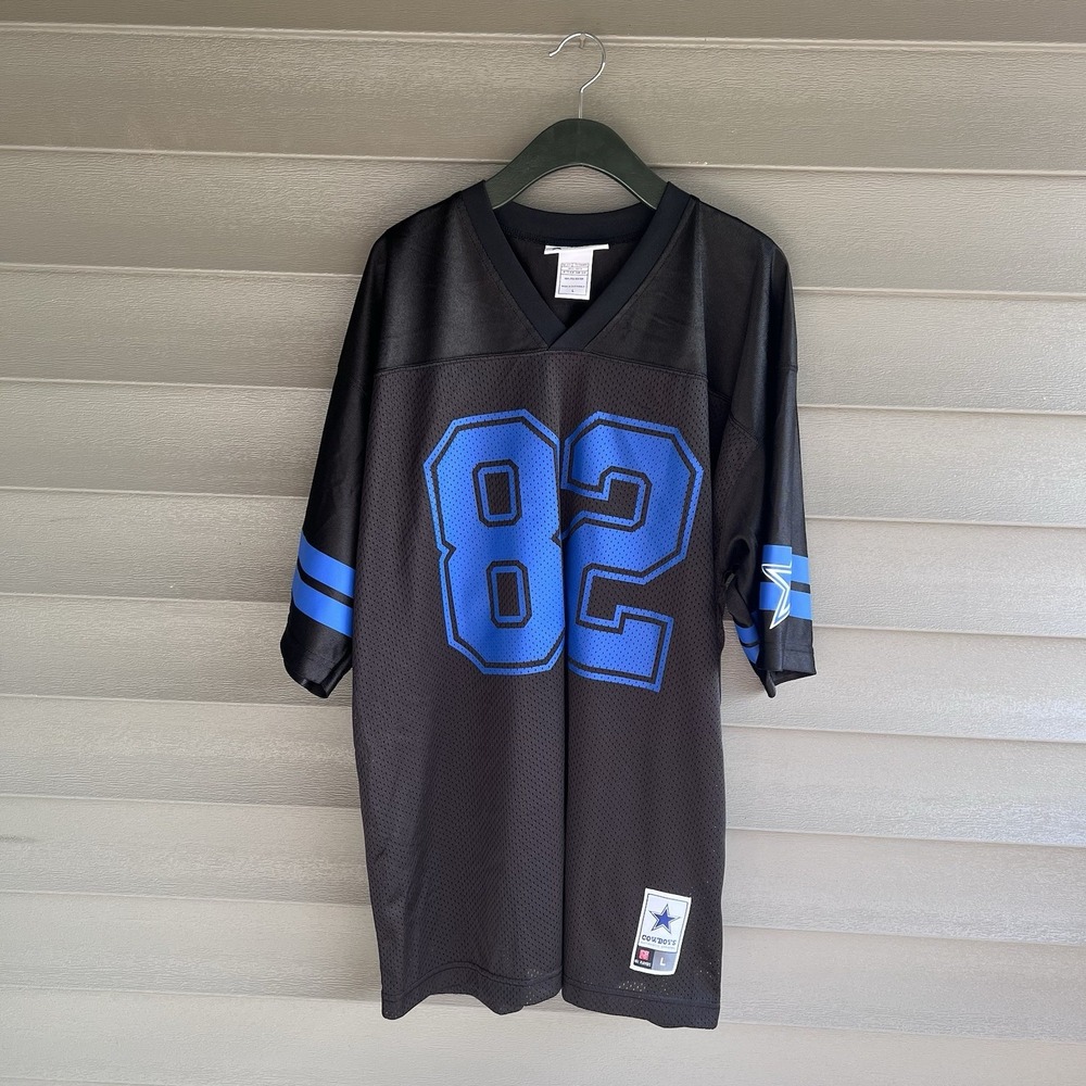 Dallas Cowboys Jason Witten #82 Jersey Mens Large L Black Blue NFL Football